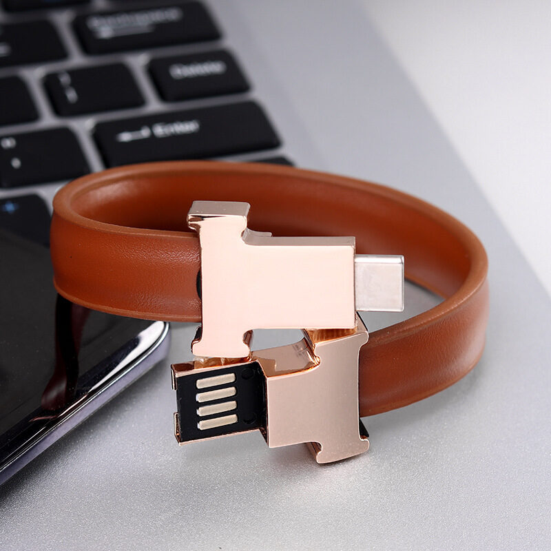 Mini USB, cable de datos de carga rapida, pulsera