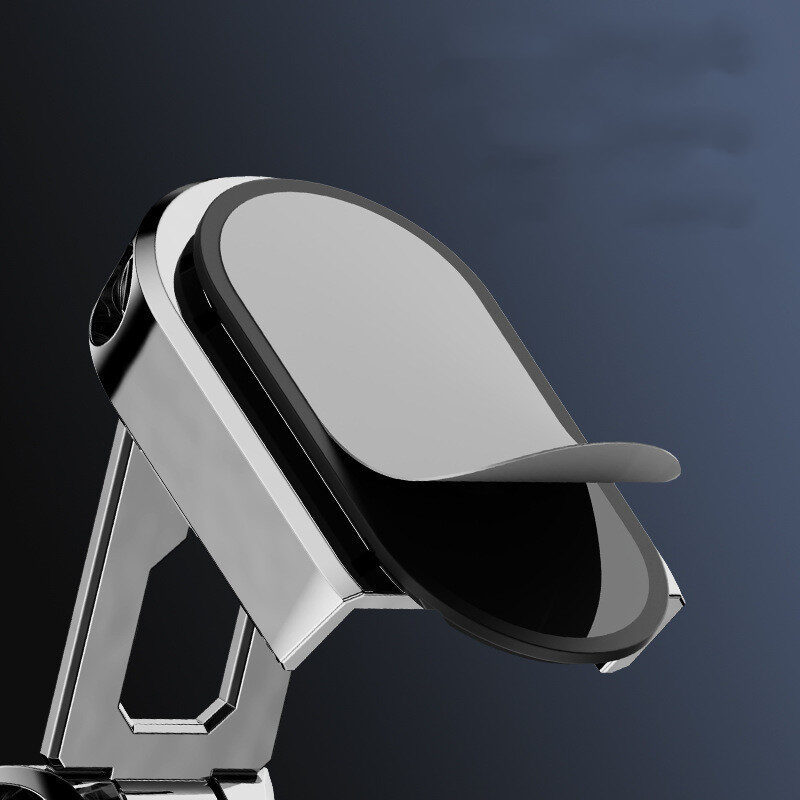 Soporte pequeño para teléfono, magnético y plegable para automóvil