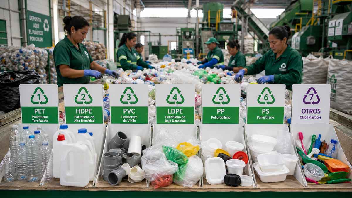 En este momento estás viendo Tipos de plástico y cuáles sí son reciclables | Guía completa 2026