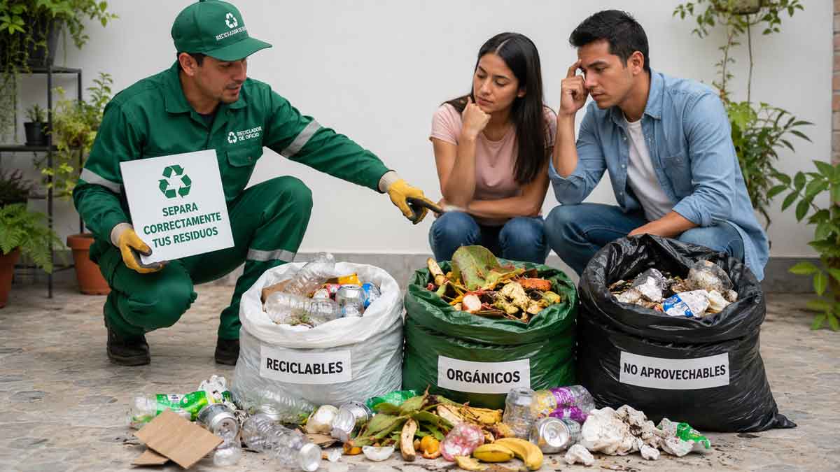 En este momento estás viendo 15 errores que impiden reciclar correctamente en Colombia